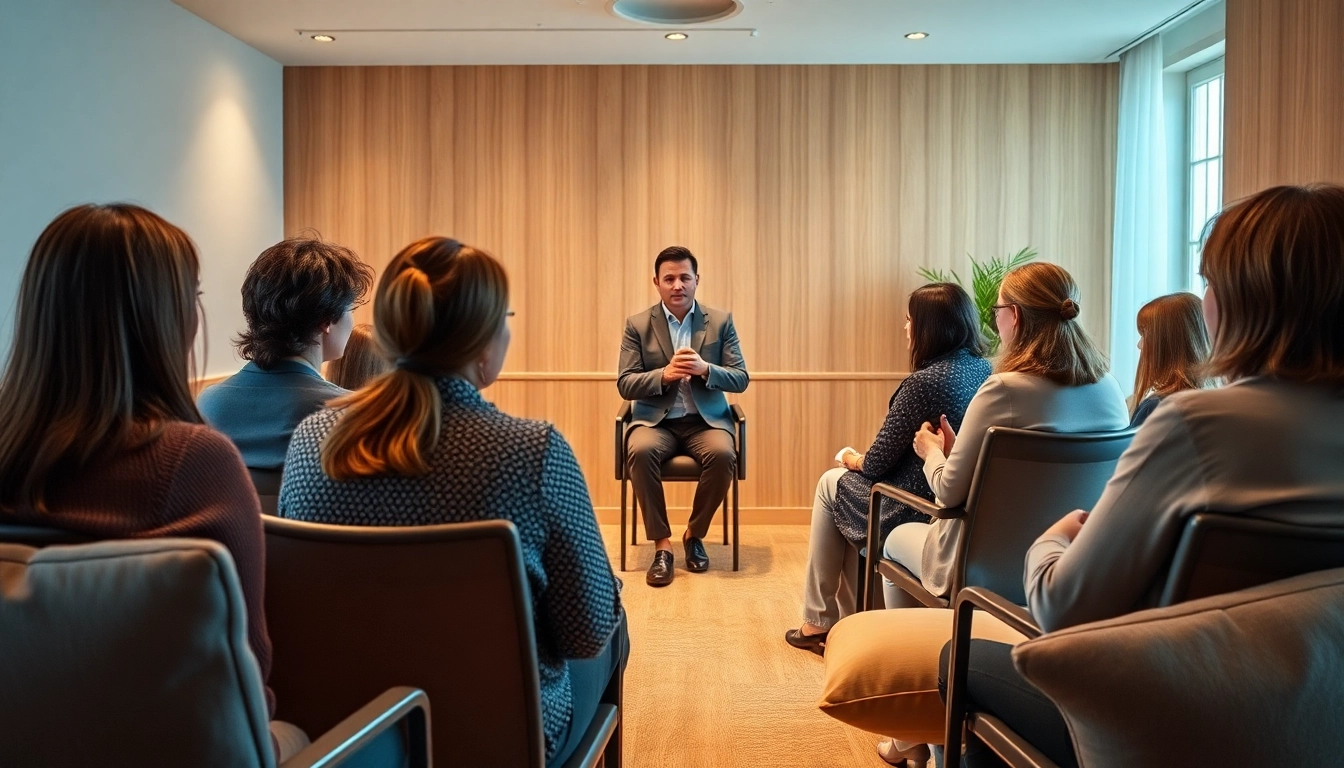 Sternenkinder Seminar: Participants engaging in heartfelt discussions in a serene and supportive environment.