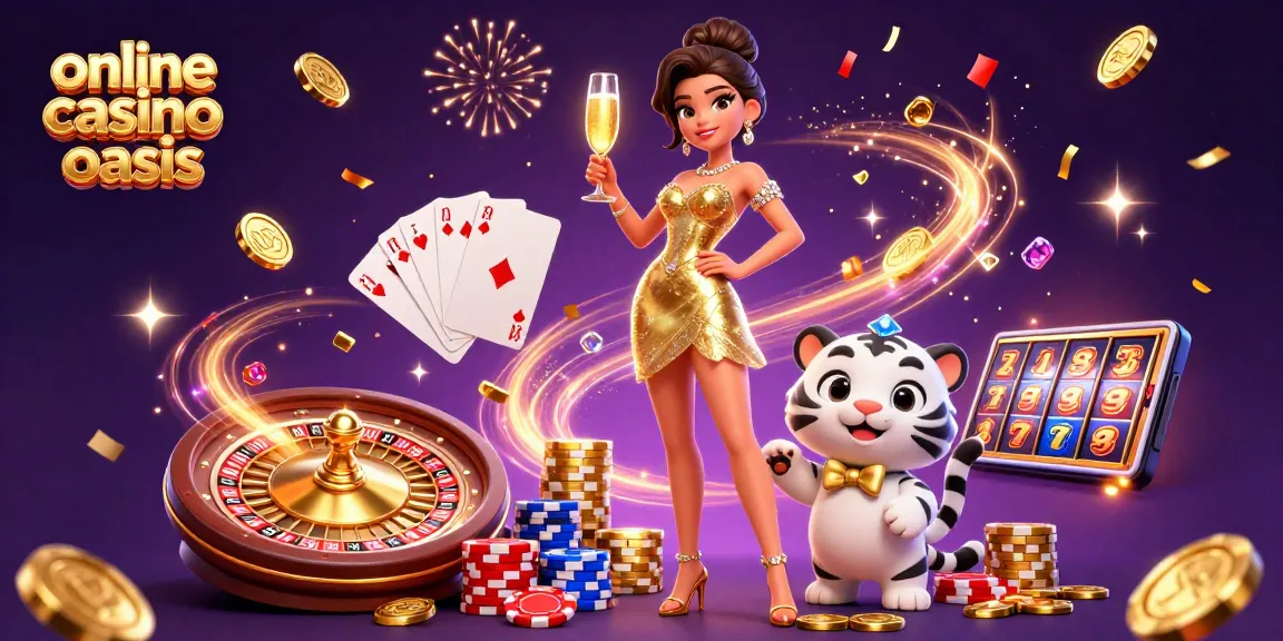 Experience excitement in an online casino ohne oasis with glamorous characters and vibrant elements!
