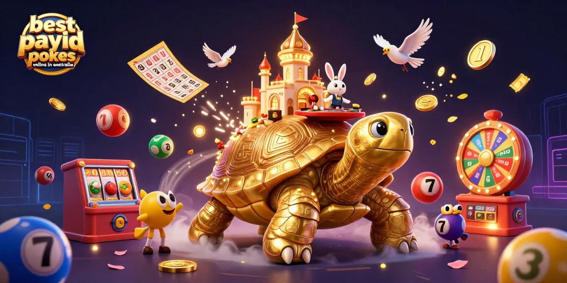 Experience the thrill of the best payid pokes online in australia with vibrant 3D casino elements and dynamic characters.