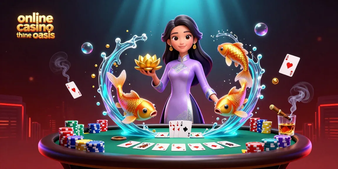 Play games at online casino ohne oasis with vibrant celebrations and poker scenes.