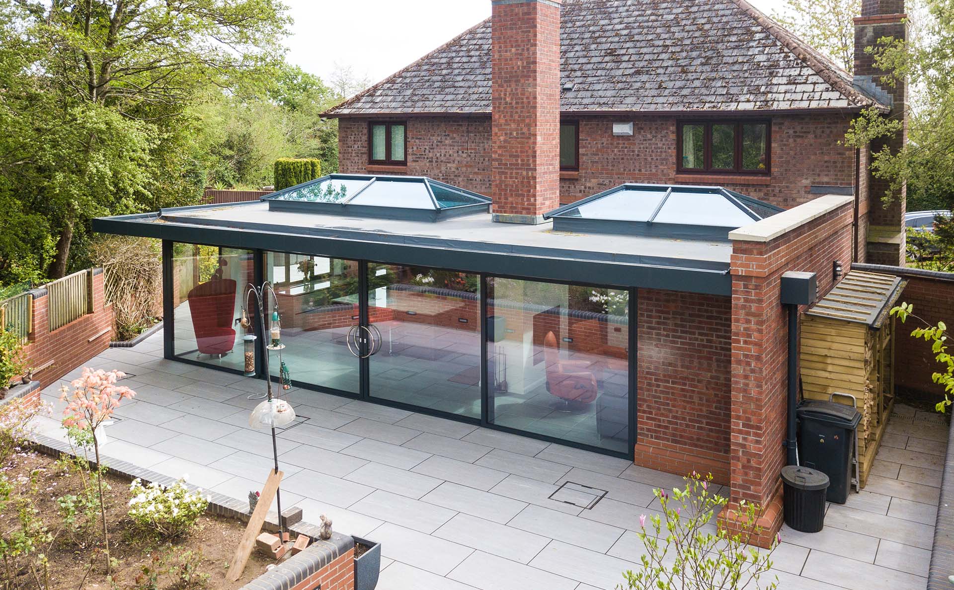 Perfekte Erweiterung Ihres Wohnraums durch Wintergarten Aluminium